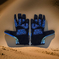 Thumbnail for Blue Sunset Palms Lightweight Gloves