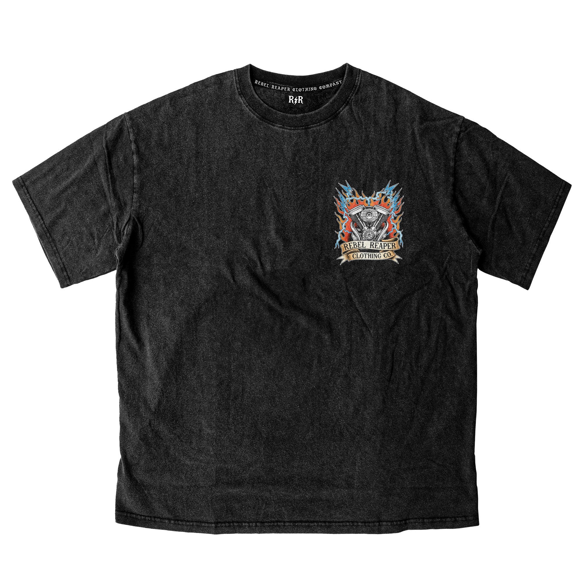 Freedom Eagle T-Shirt - Vintage Washed Black