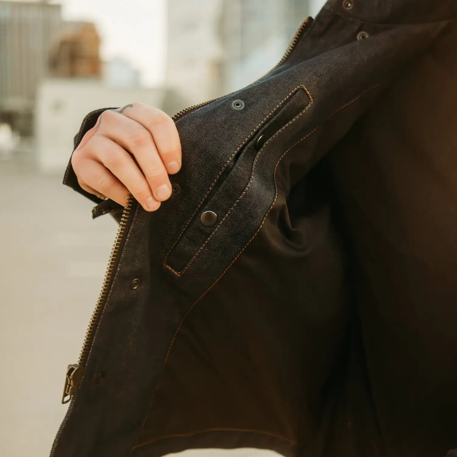 Indigo Blue Denim Trucker Jacket - Rebel Reaper Clothing Company