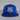 Blue Logo Snapback Baseball Cap featuring Rebel Reaper design and sweat control features