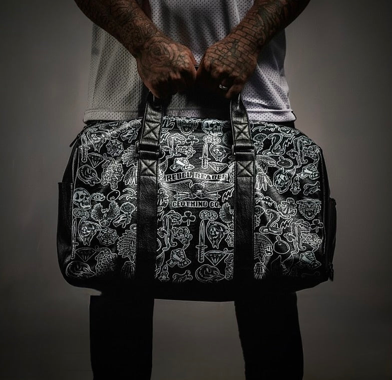 Tattoo Flash Duffle Bag V3 - Black (Pre-Order)