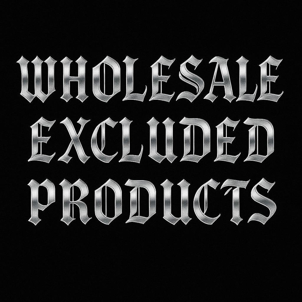 Wholesale Excluded / Online Only / Pre-Order Collection