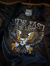 The CREAM Tan Canvas Vest - Collarless