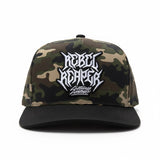 Logo Green Camo - “Slugger” Curved Brim Baseball Hat