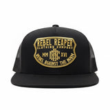 Gold Badge “RATN” - Black SnapBack Trucker Hat