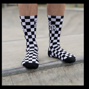 Checkered Crew Socks