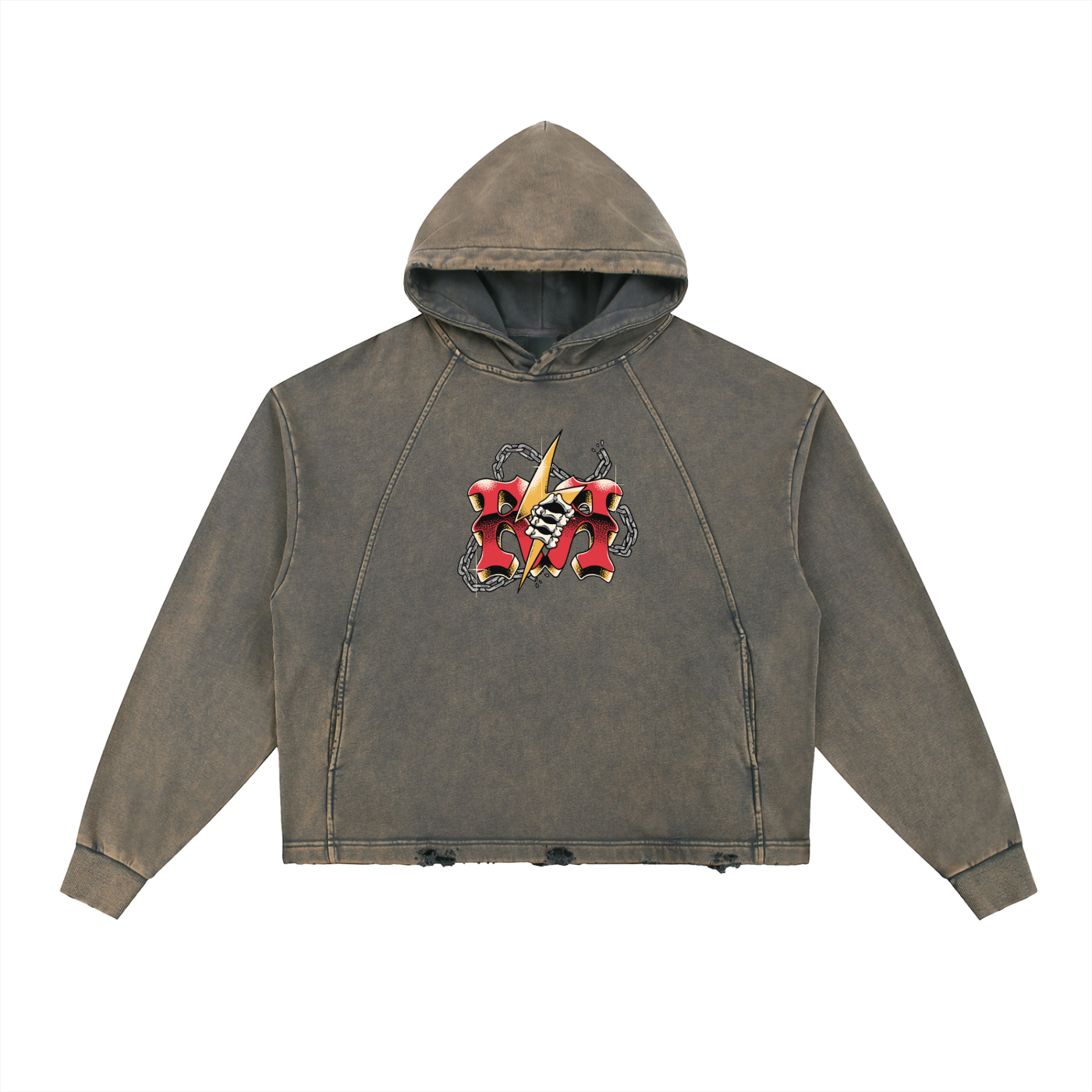 Vintage Washed Hoodie,Hoodie,Tap Stitch POD,New Release,New,Online Exclusive