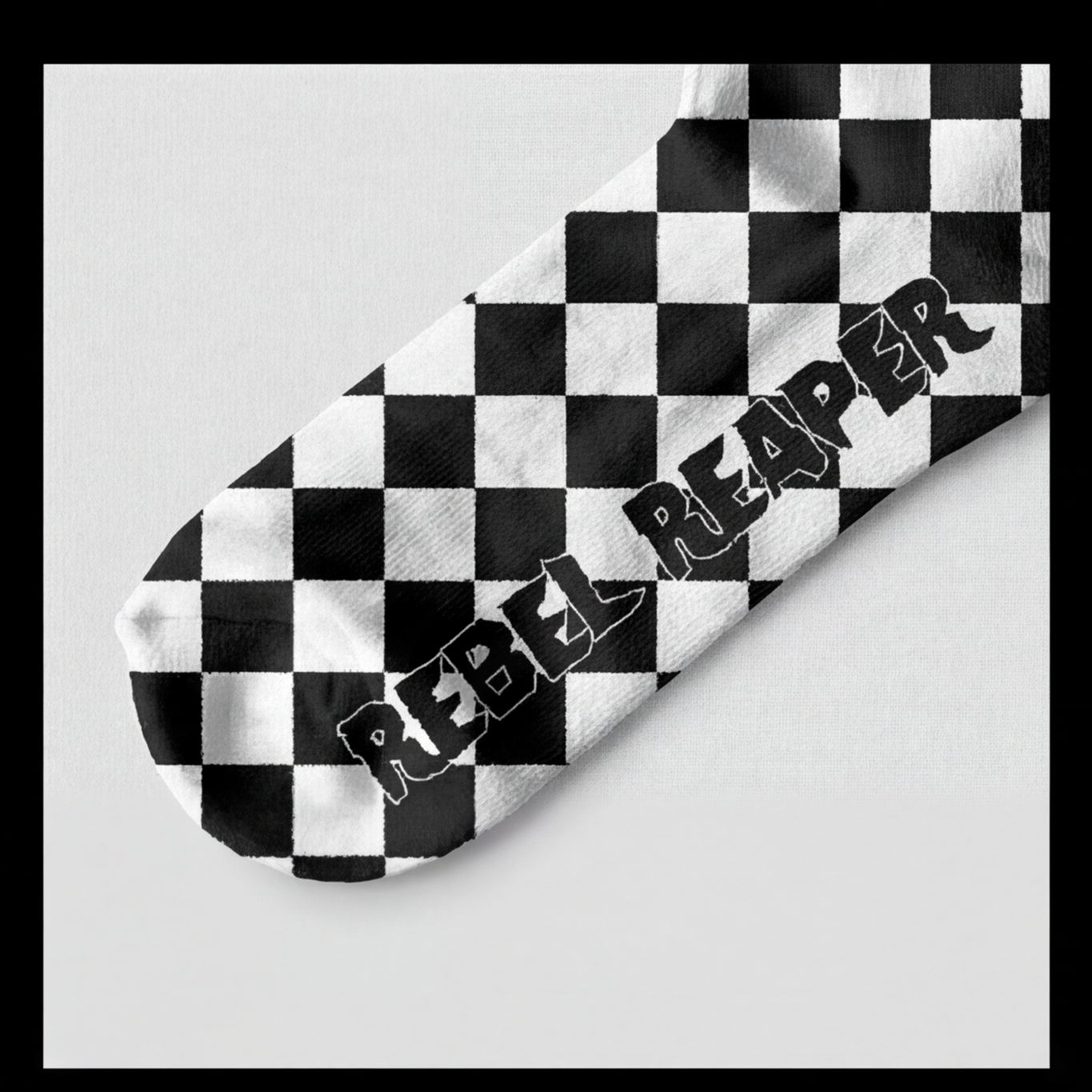 Checkered Crew Socks