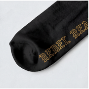 Black Serpent Skull Crew Socks