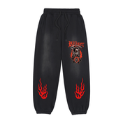 Reaper Flames Vintage Washed Fleece Jogger Sweatpants