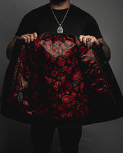 The Nocturnal Black Denim Vest | Short Torso