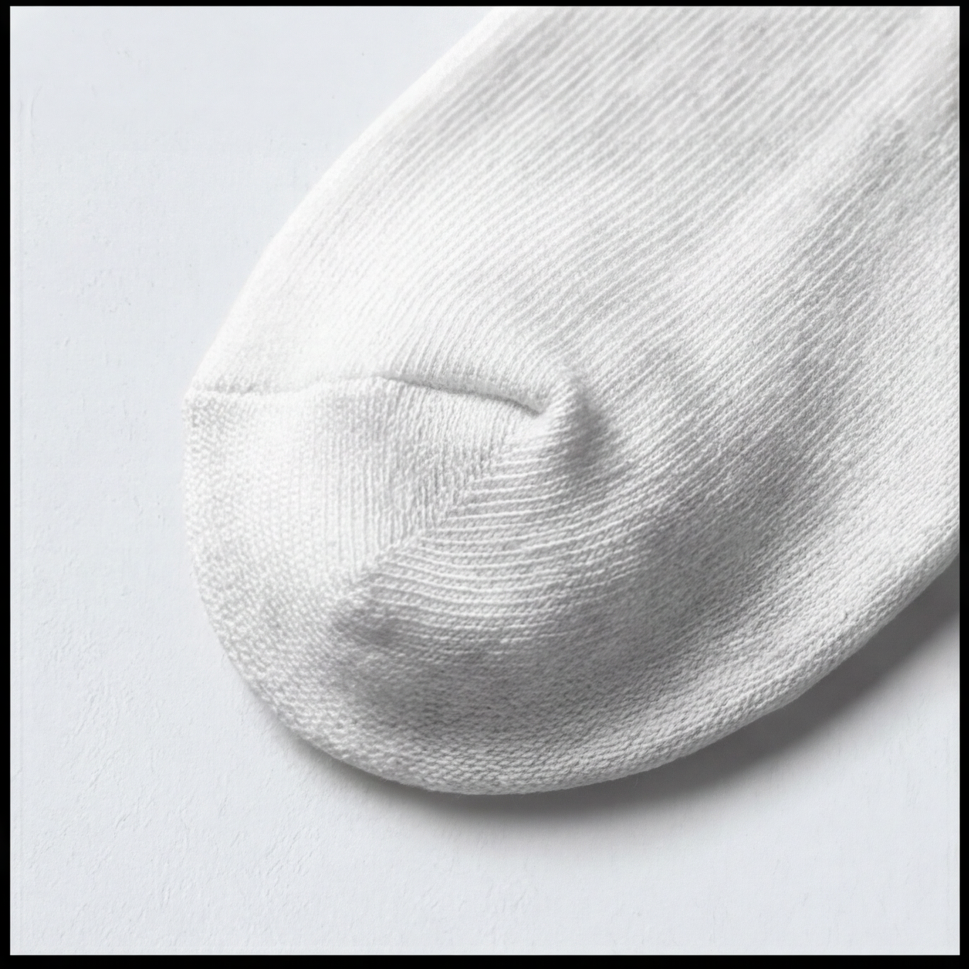 White Barb Wire Crew Socks