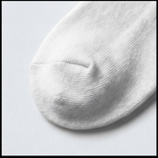 White Barb Wire Crew Socks