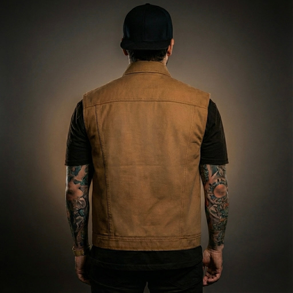 The Escobar Traditional Vest | Tan