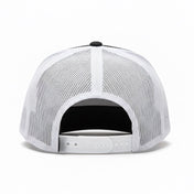 Monogram Logo Hat - Black / White (White Mesh)