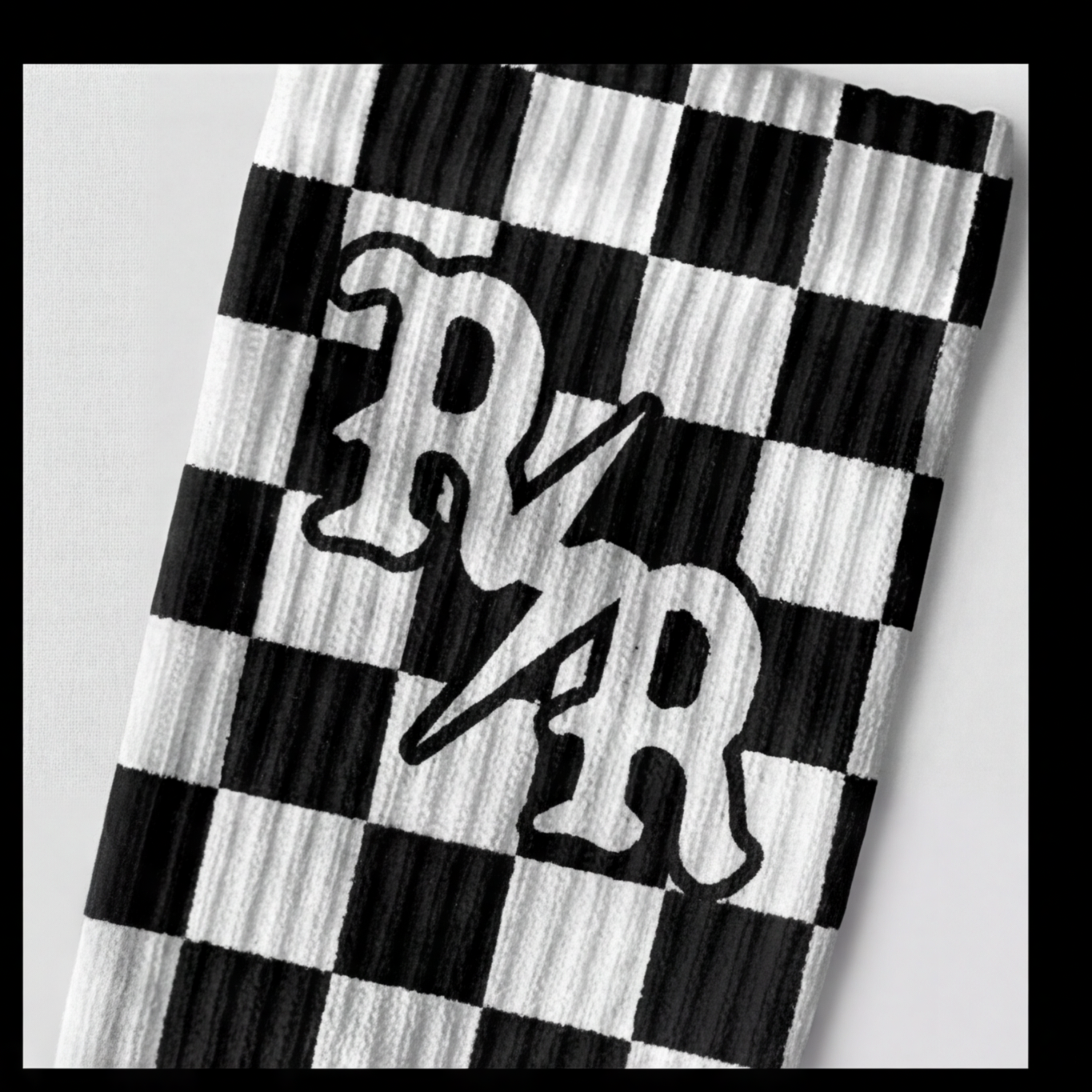 Checkered Crew Socks