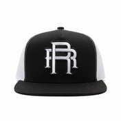 Monogram Logo Hat - Black / White (White Mesh)
