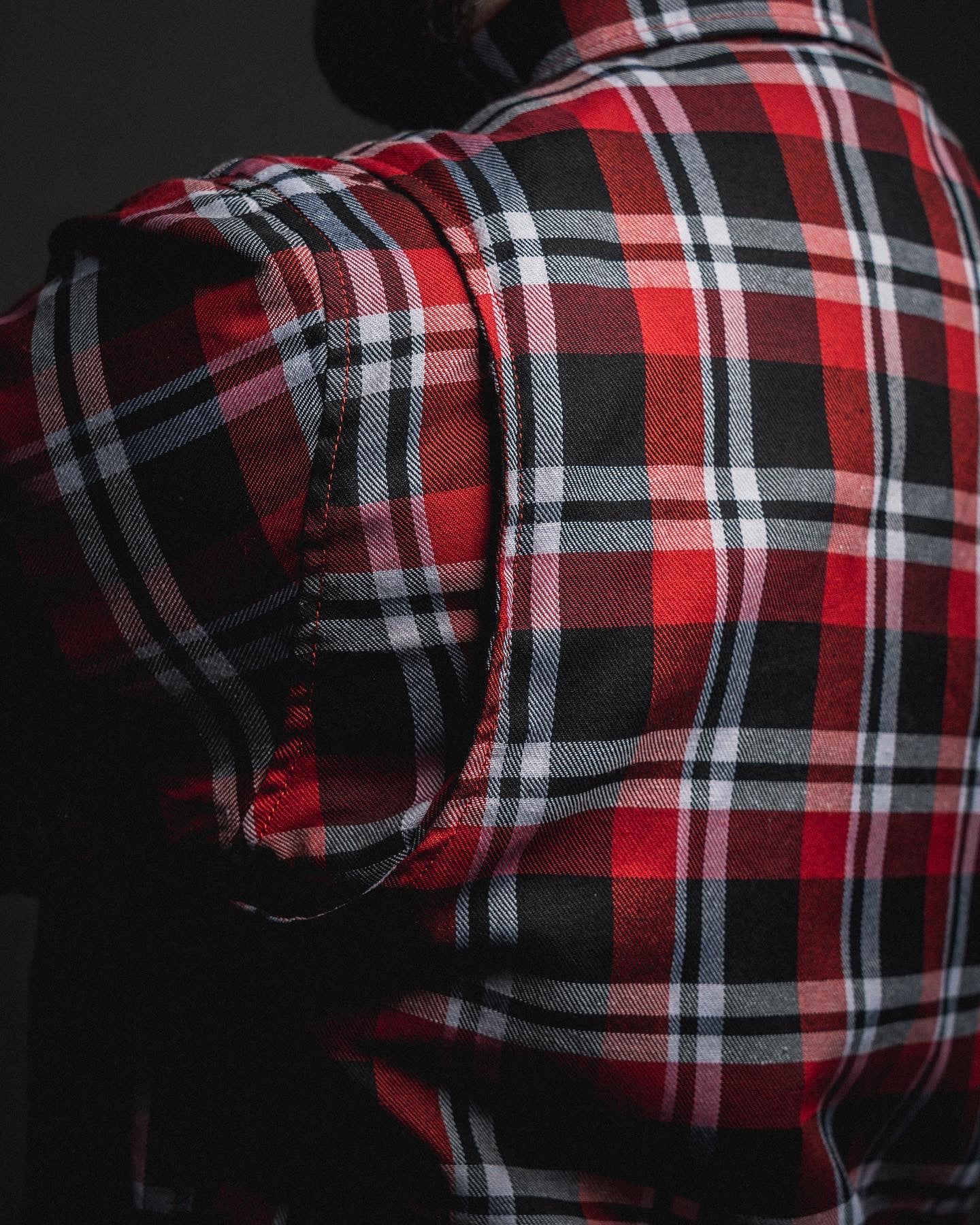 Brick Flannel Jacket - Men's Flannel Jacket - Rebel Reaper Clothing Company