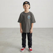 Kids Tee - Flames - Dark Grey