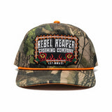 Tattoo Badge - Tree Camo / Orange Rope Snapback Hat