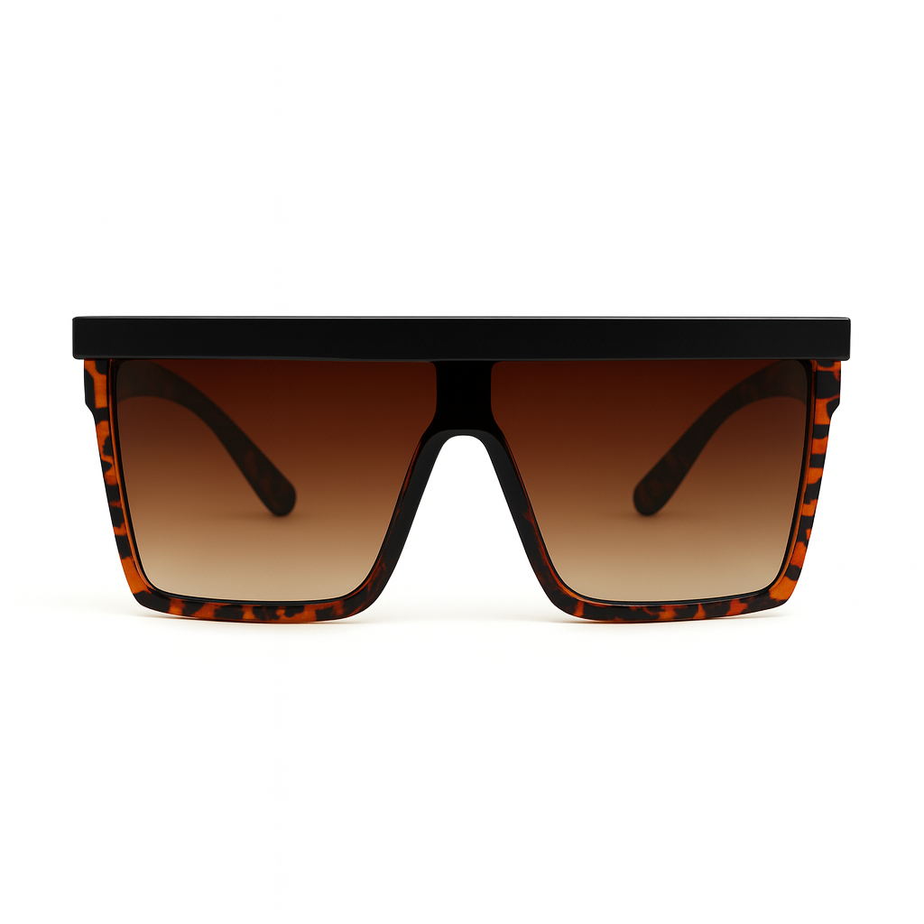 OG Square Sunglasses - Leopard