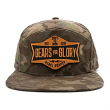 Gears For Glory - Traditional Camo 7-Panel Hat