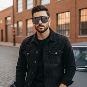 OG Square Sunglasses - Silver