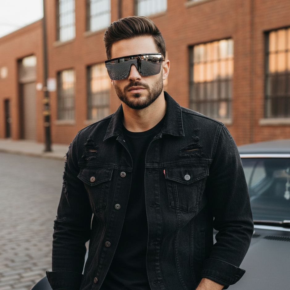 OG Square Sunglasses - Silver