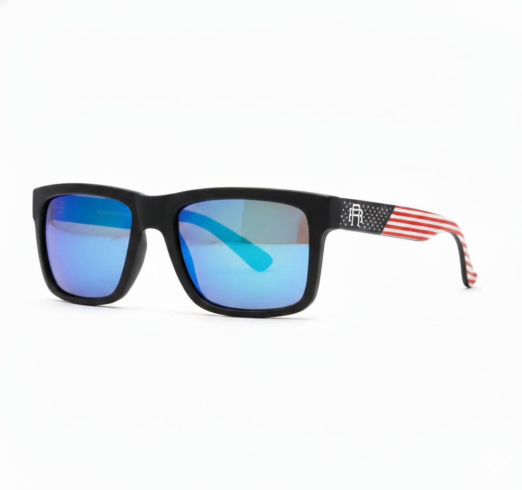 Dillinger Sunglasses - Blue / USA