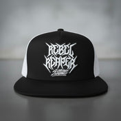 Logo Hat - Black / White (White Mesh)