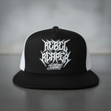 Logo Hat - Black / White (White Mesh)