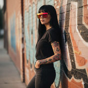 Party Shades Sunglasses - Red