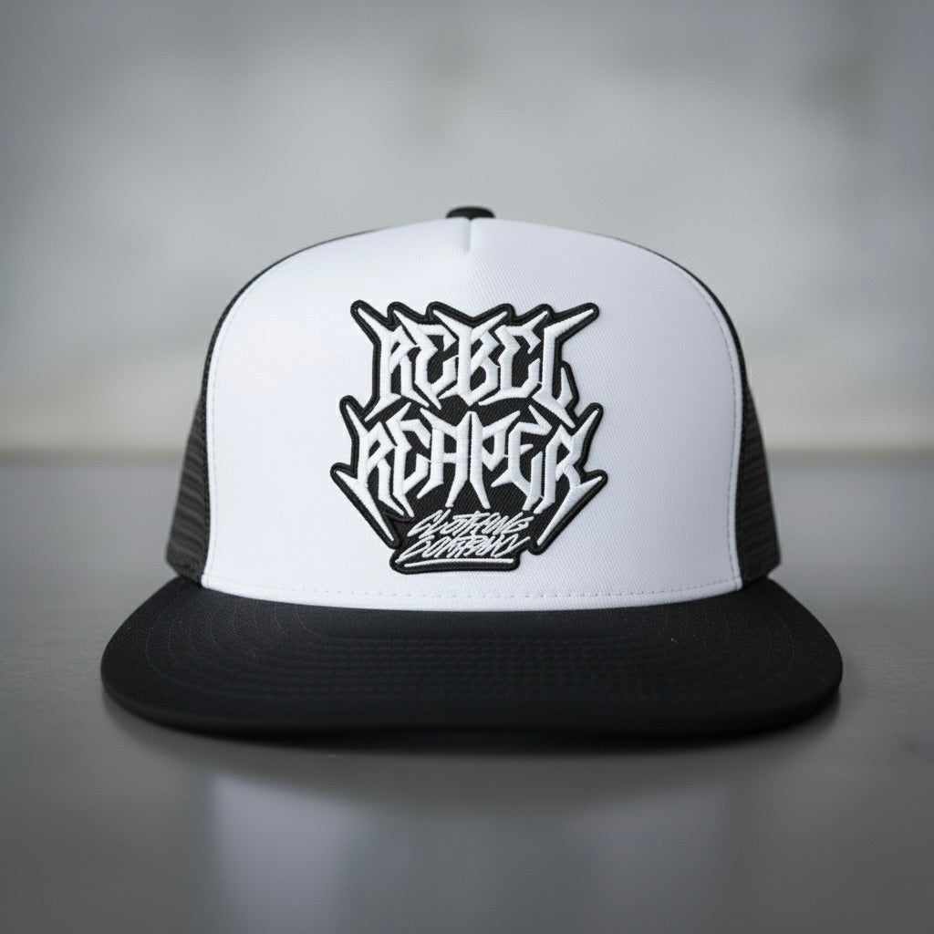 Logo Hat White & Black