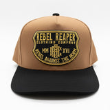 Gold Badge "RATN" Khaki - Curved Brim Baseball Hat