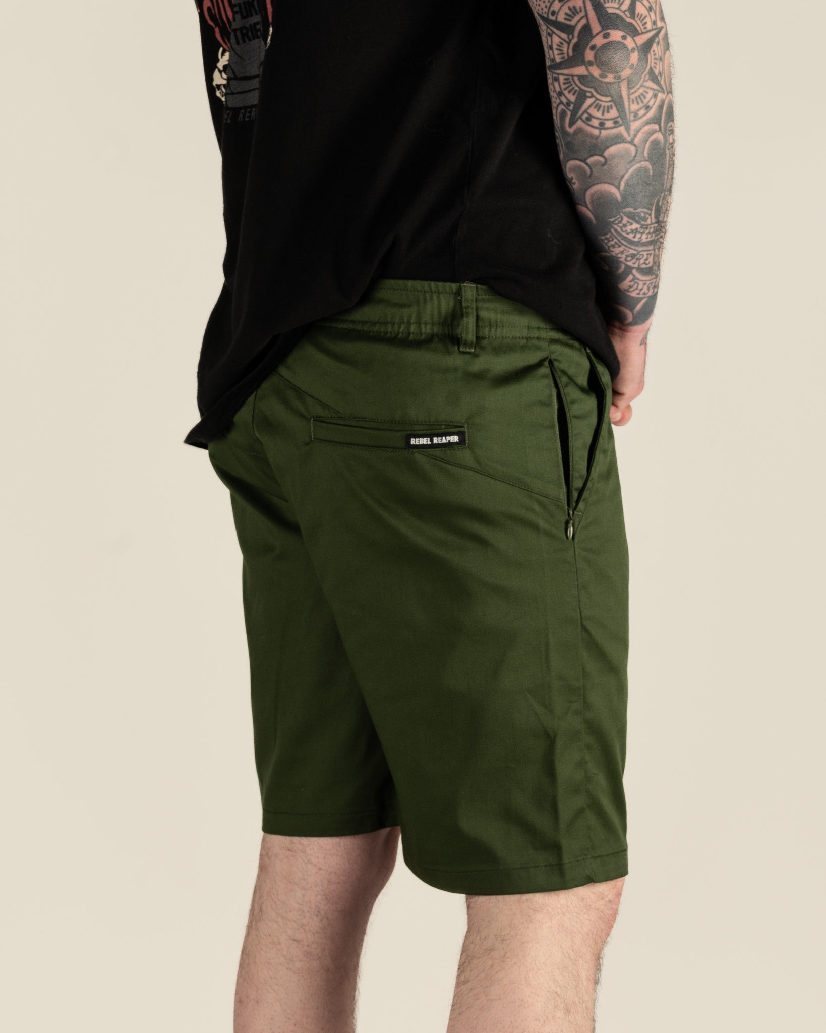 Chino Shorts | Forest Green