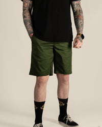 Chino Shorts | Forest Green
