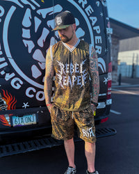 REBEL REAPER® MESH SHORTS – “BOLT CAMO” EDITION