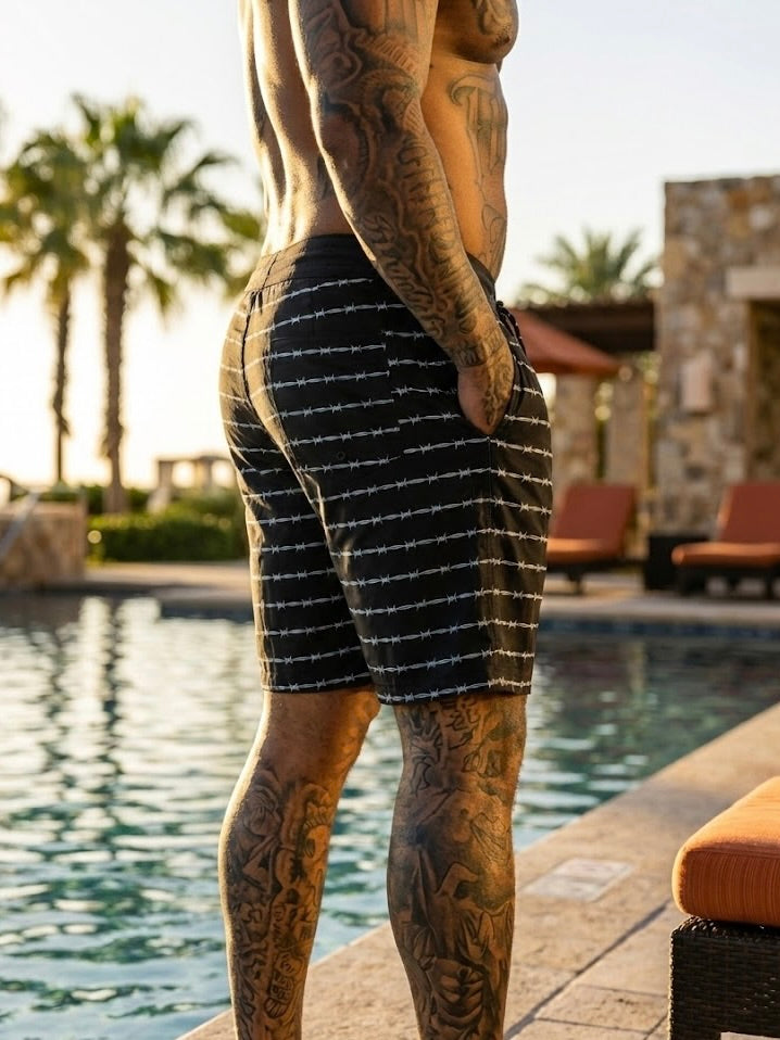 Barb Wire Boardshorts