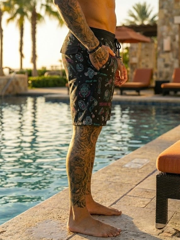 Neon Flash Boardshorts