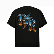 Chrome Bolt Logo - Oversized Street Essential T-Shirt