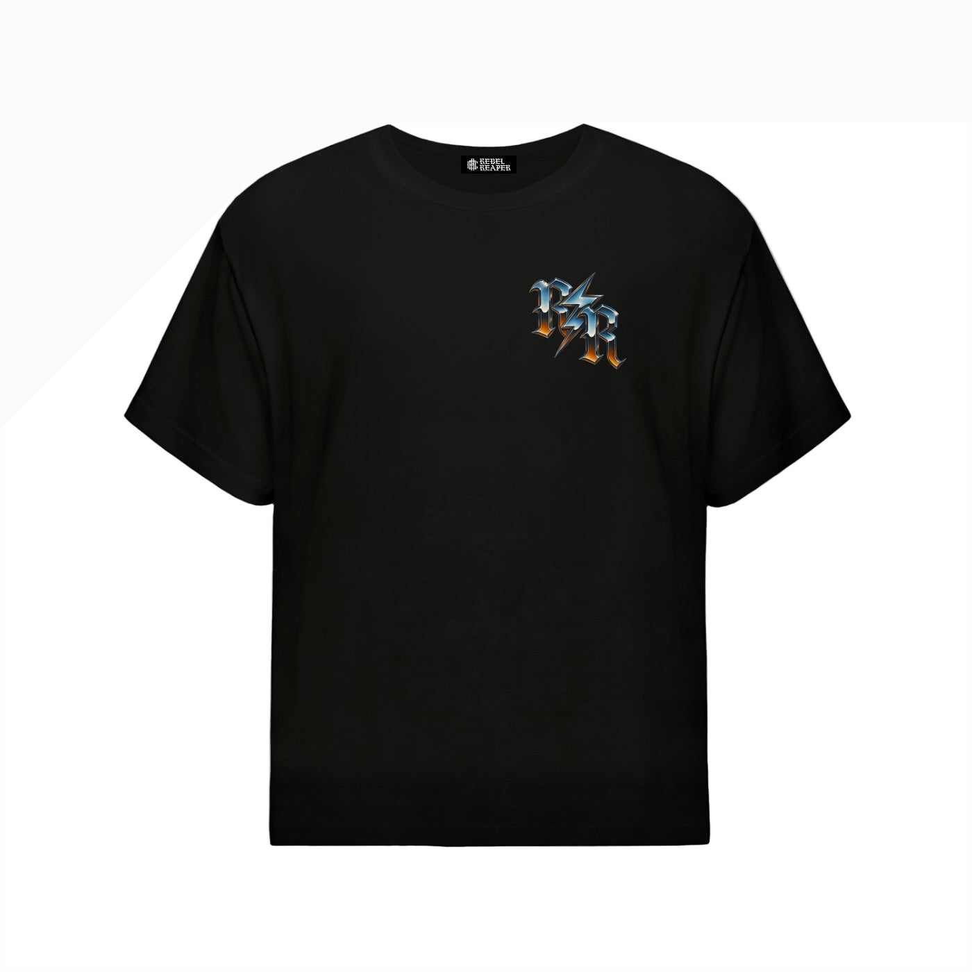 Chrome Bolt Logo - Oversized Street Essential T-Shirt