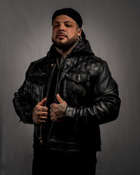 The Back in Black Premium Leather Jacket