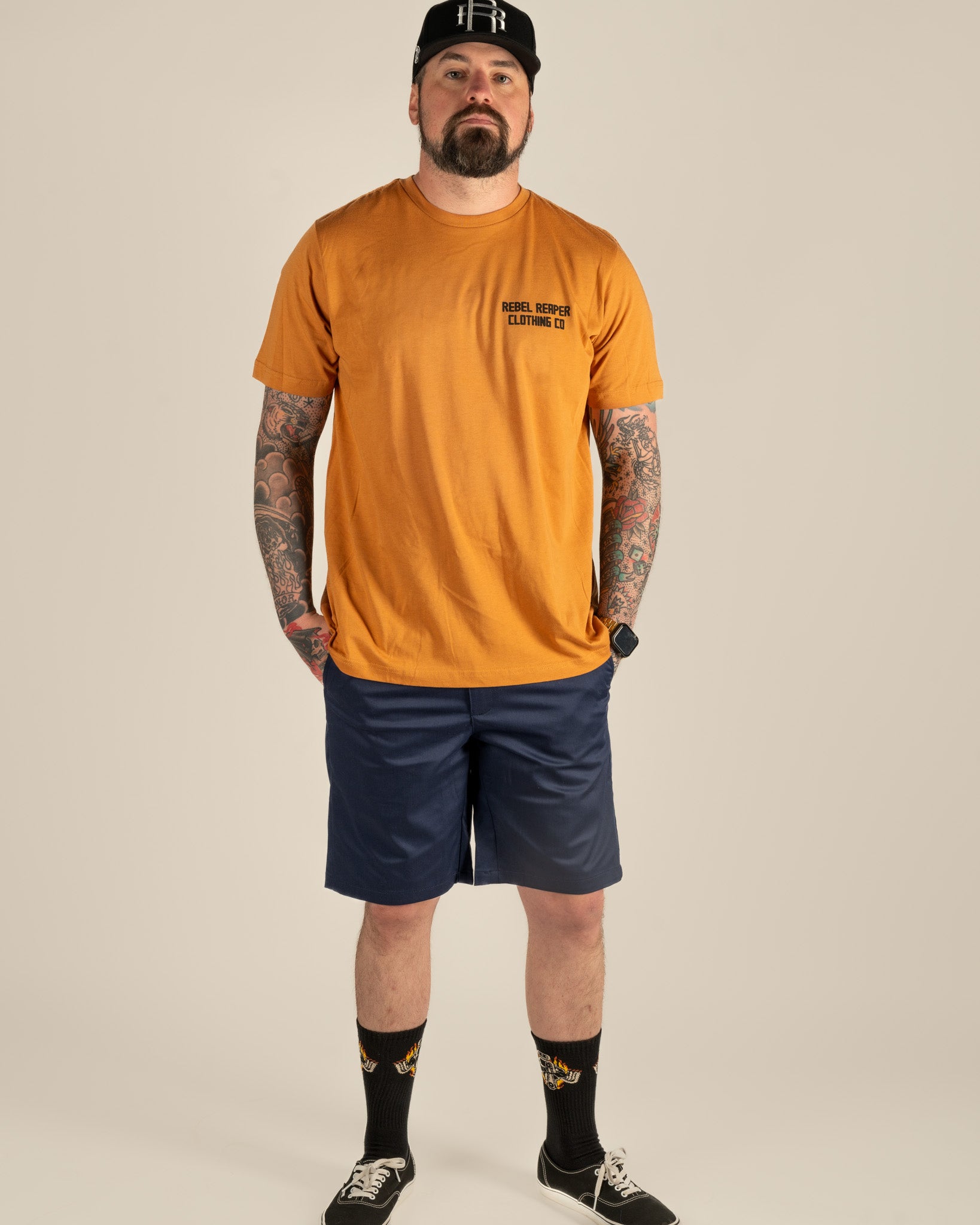 Chino Shorts | Navy Blue