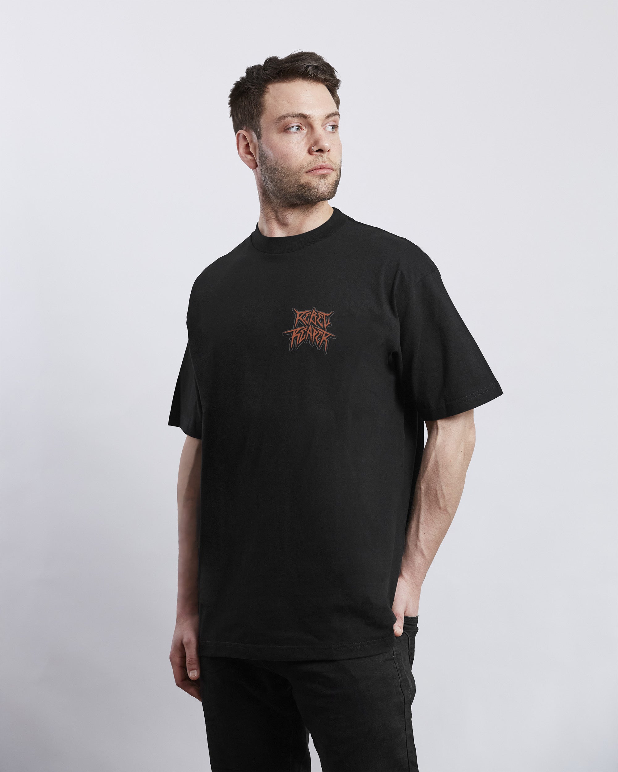 Ride or Die Reaper T-Shirt - Vintage Washed Black (Pre-Order)