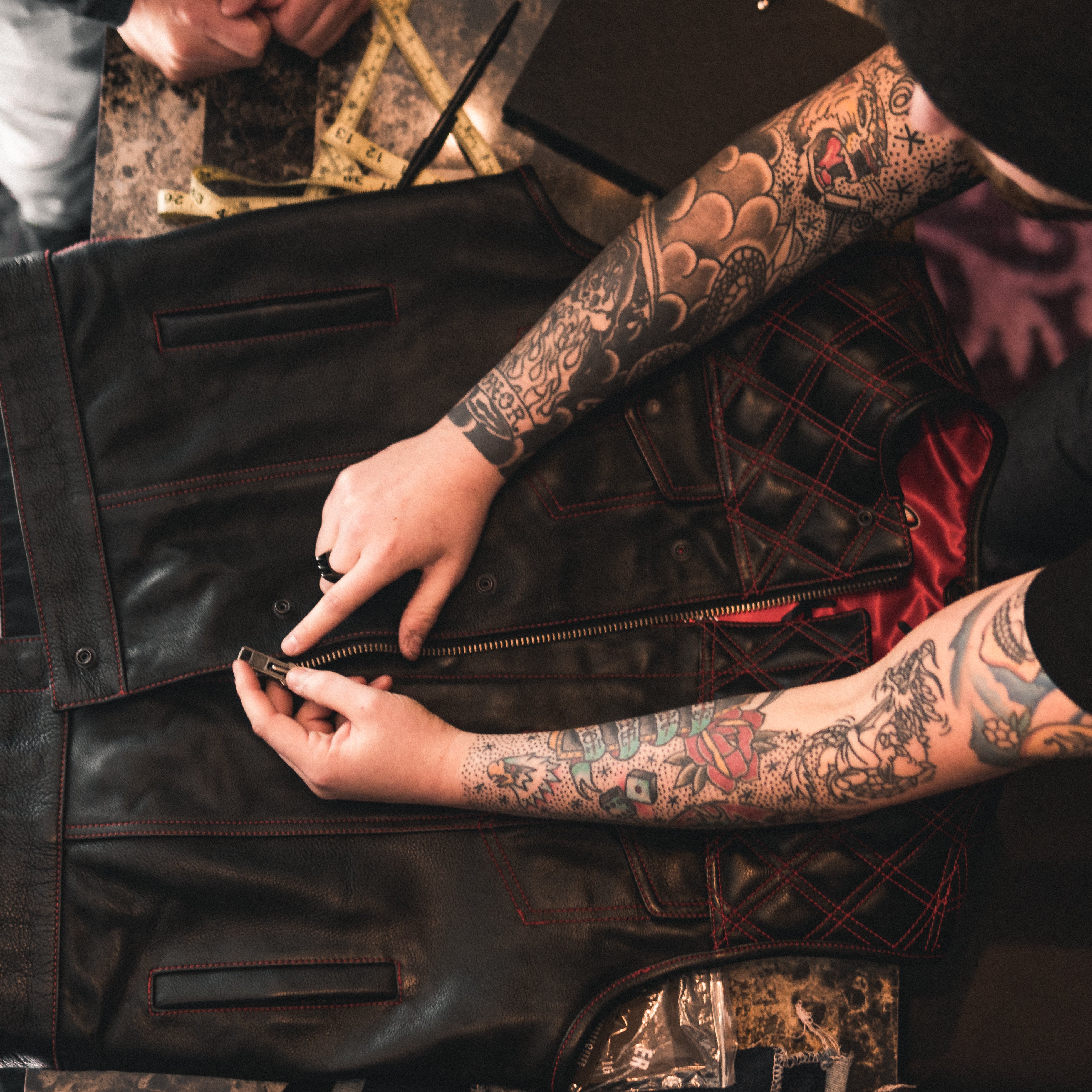 Genuine Leather &amp; Fabrics