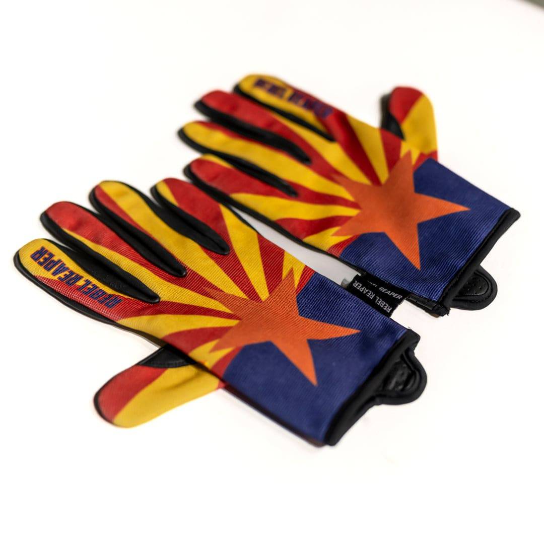 Arizona Flag | Tank Magnet Moto Gloves