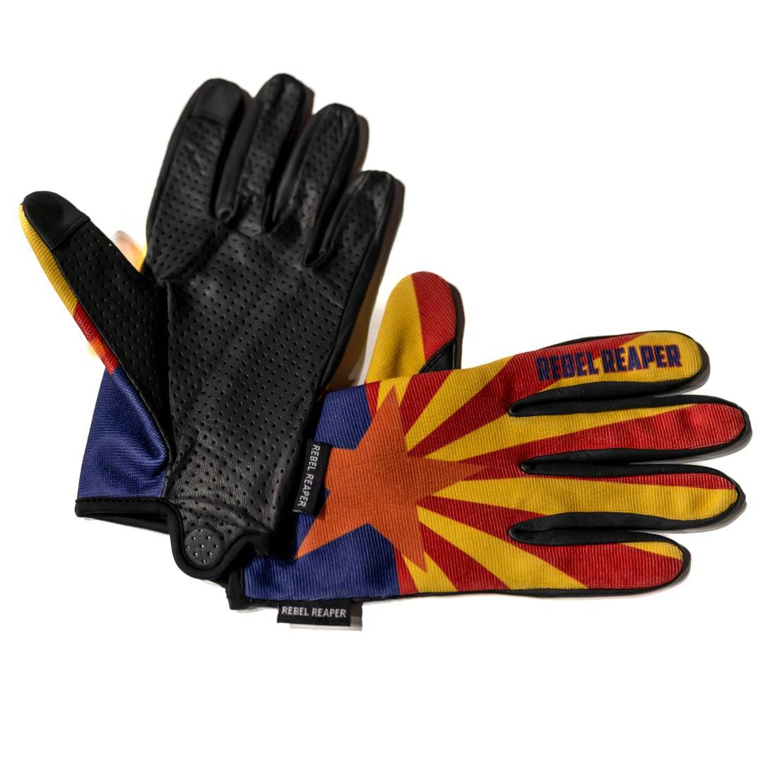 Arizona Flag | Tank Magnet Moto Gloves