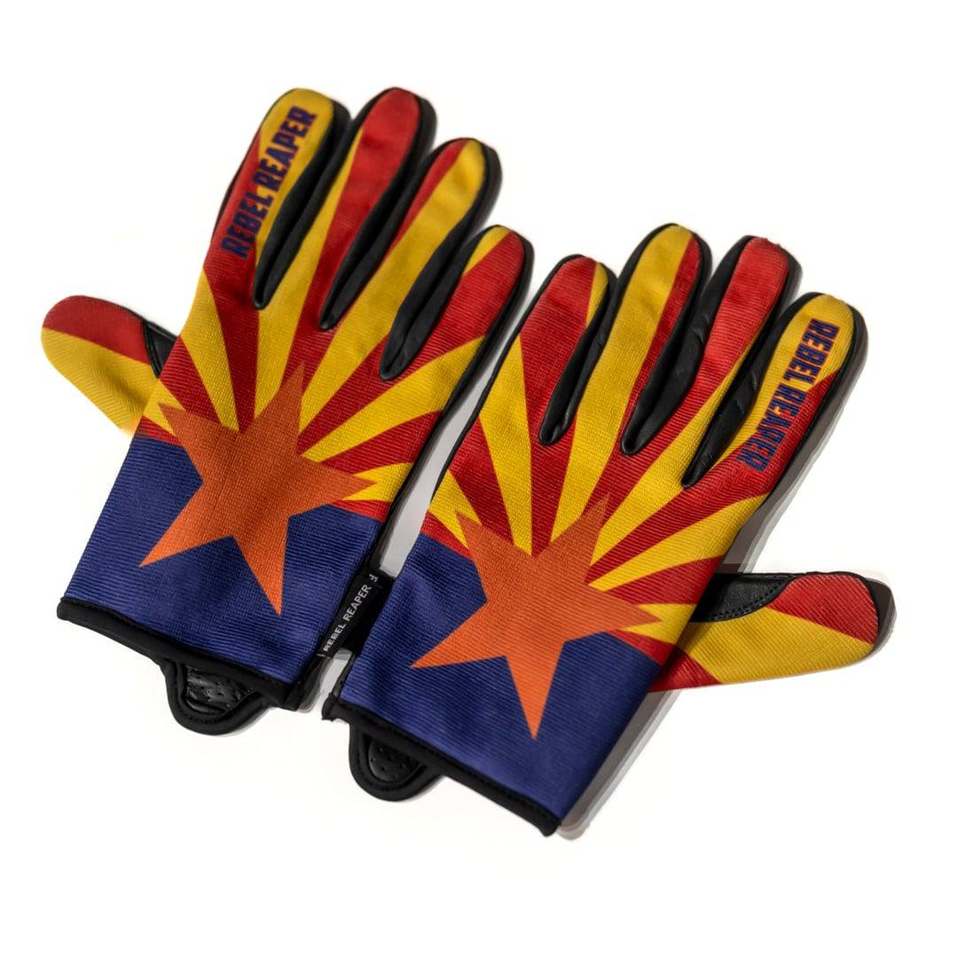 Arizona Flag | Tank Magnet Moto Gloves