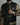 Back In Black Leather Double Diamond Vest - Collared - Rebel Reaper Clothing Company