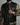 Back In Black Leather Double Diamond Vest - Collared - Rebel Reaper Clothing Company